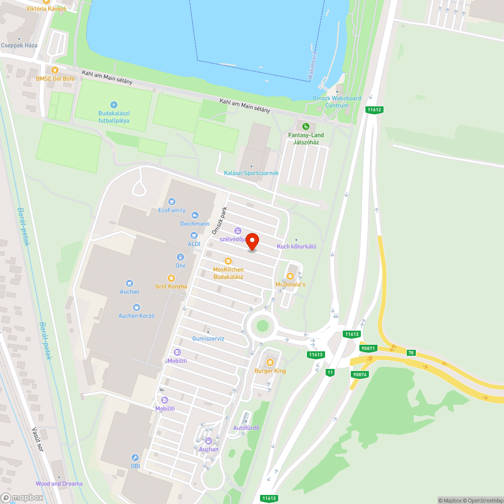 Hiányzó fa bejelentés helye