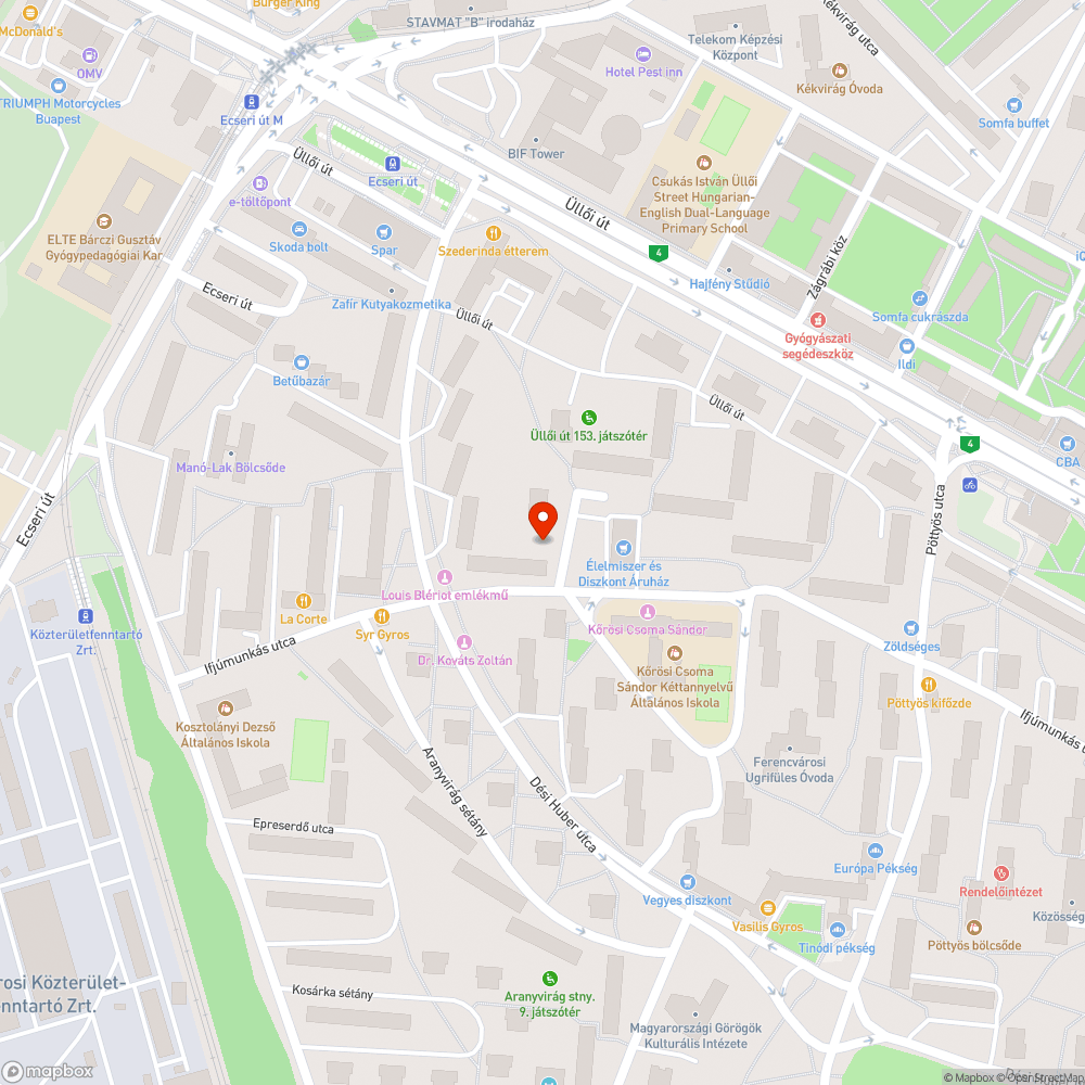 parkolóhely beszakadás bejelentés helye