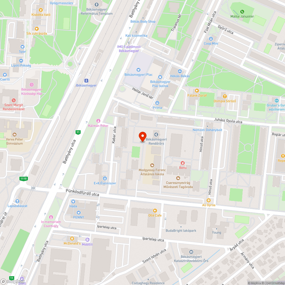 Ránőtt a növényzet a lámpára bejelentés helye