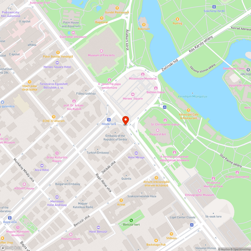 Kitört poller bejelentés helye