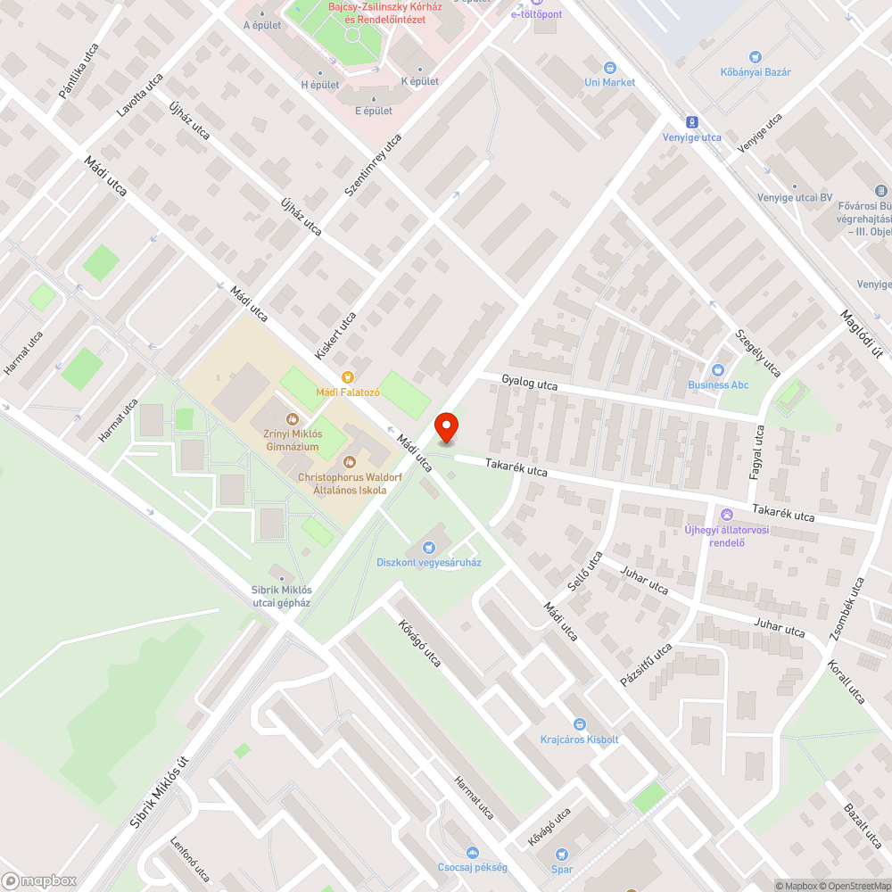 Egy darab Pennys bevásárlókocsi bejelentés helye