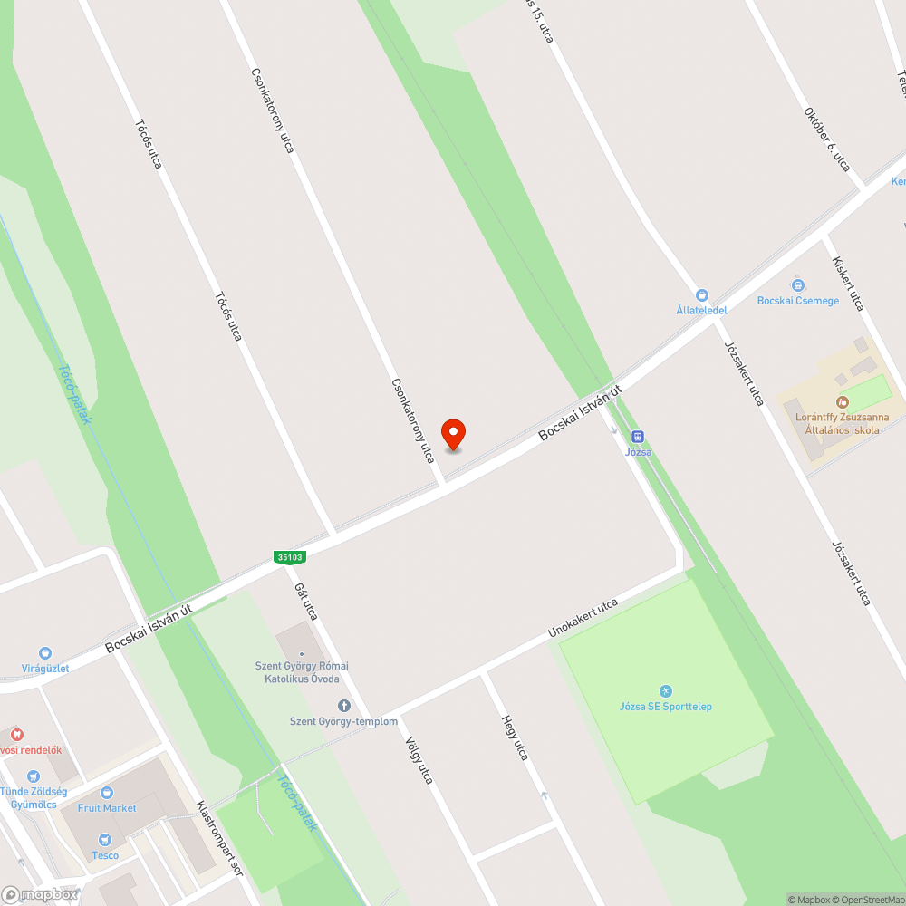 Elrozsdásodott csövek a villanyoszlopon bejelentés helye