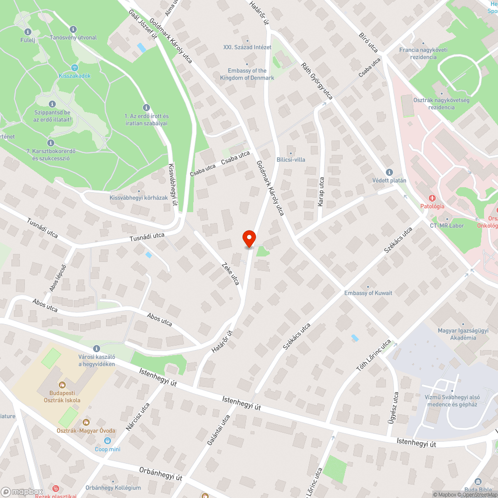 Katasztrofális út állapotok bejelentés helye