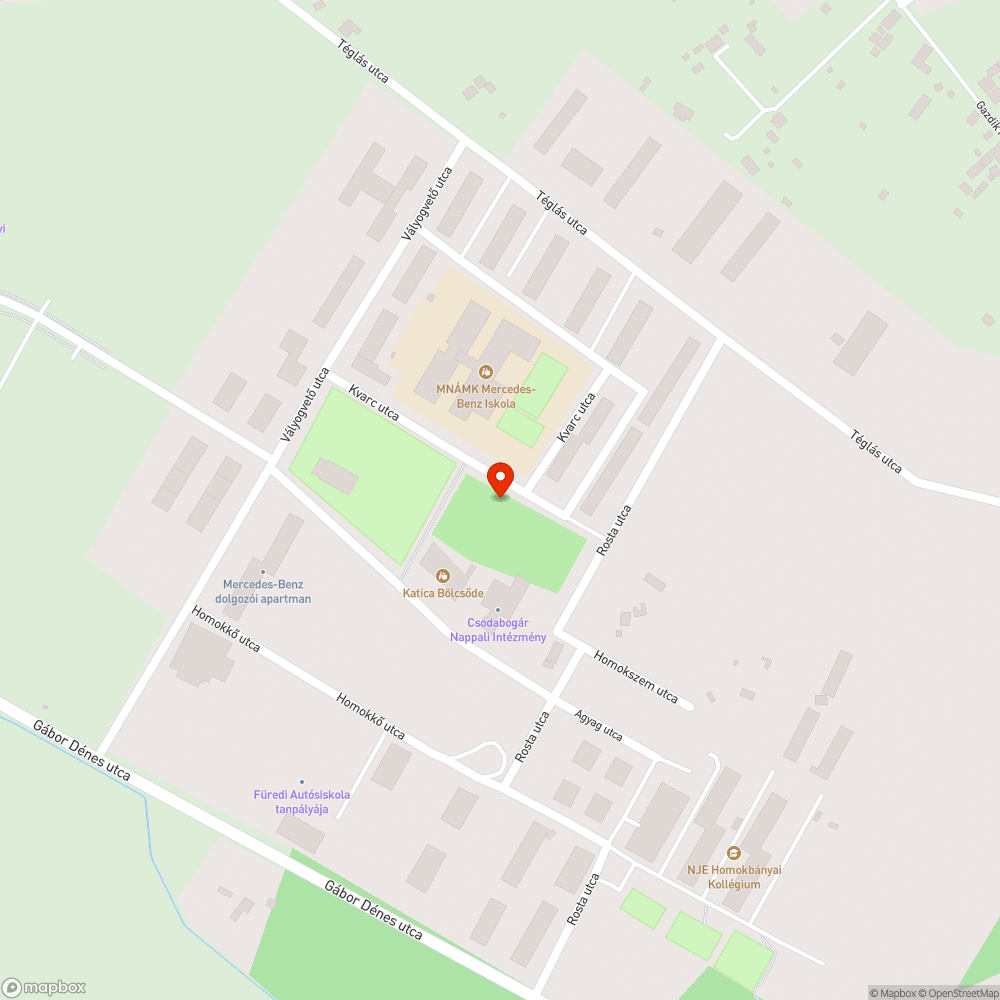 futópálya hiba bejelentés helye