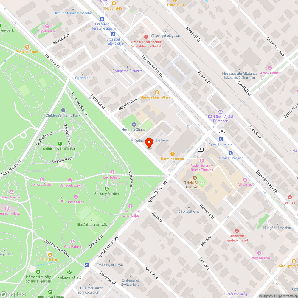 Kopott pad bejelentés helye