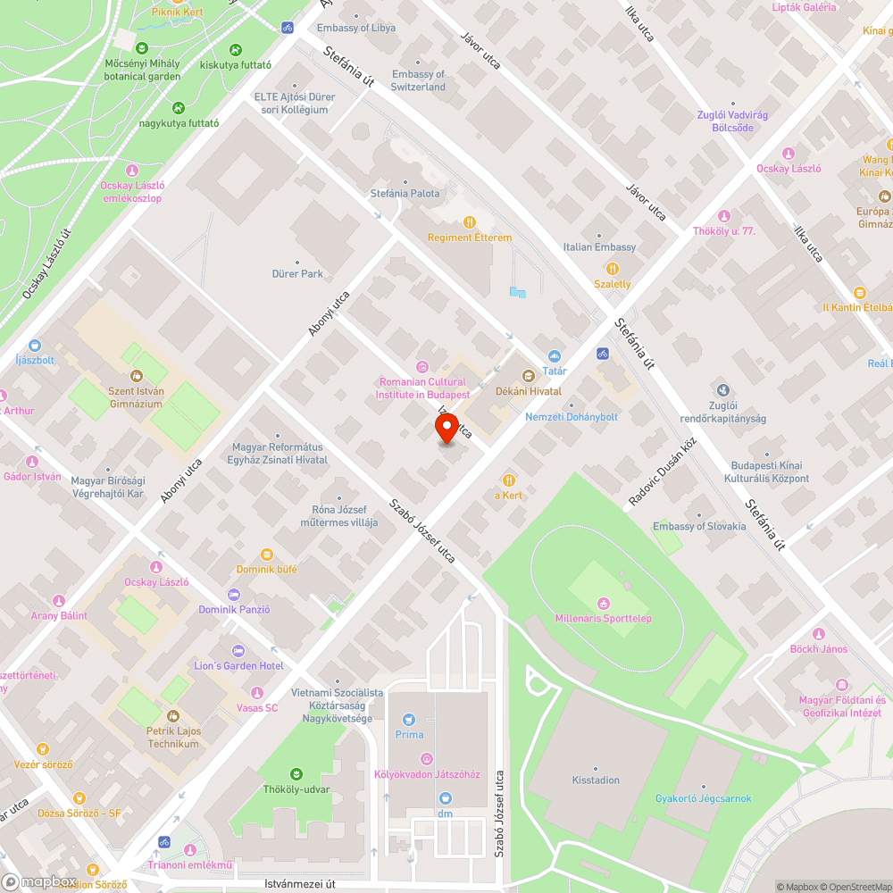 Kiálló fedlap bejelentés helye