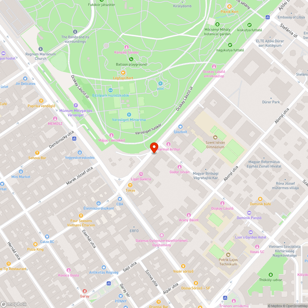 Sérült fedlap bejelentés helye