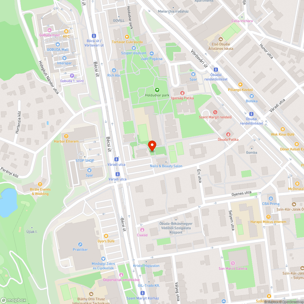 Üres oszlop bejelentés helye