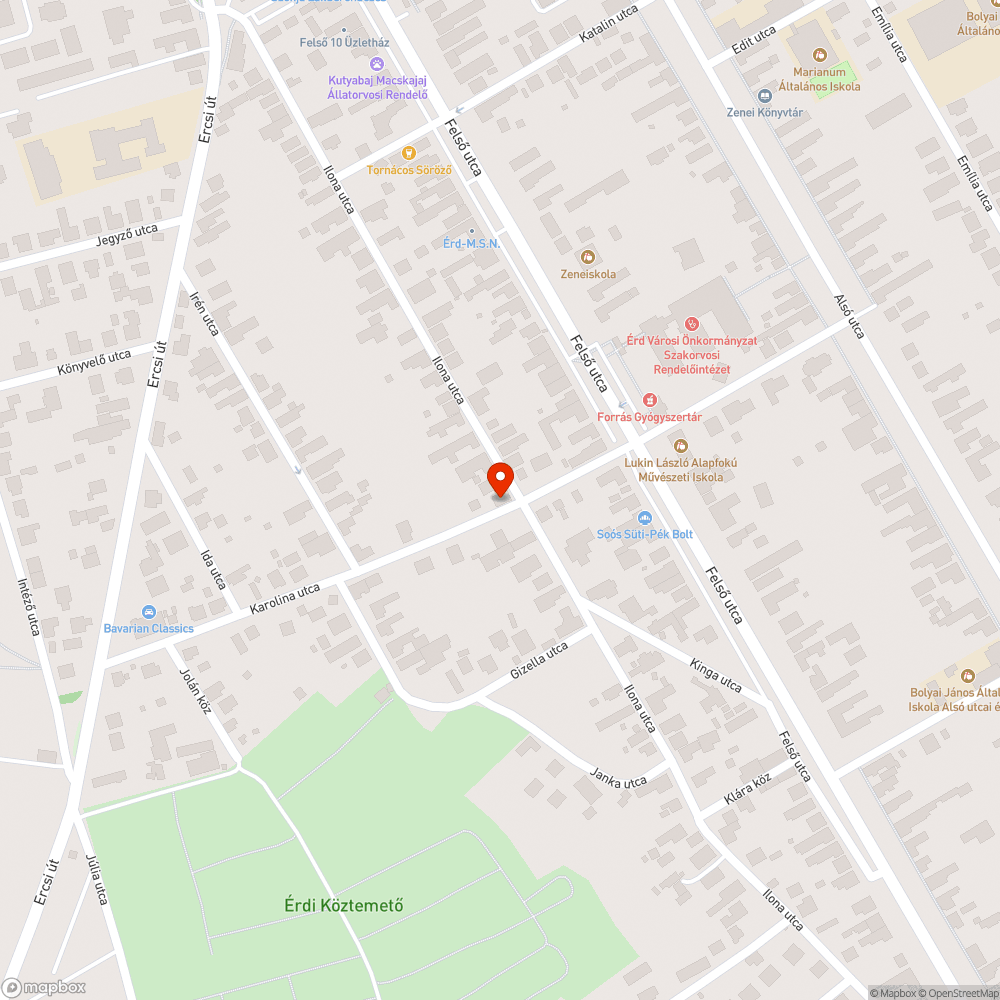 Kidobott matrac és valami zsák bejelentés helye