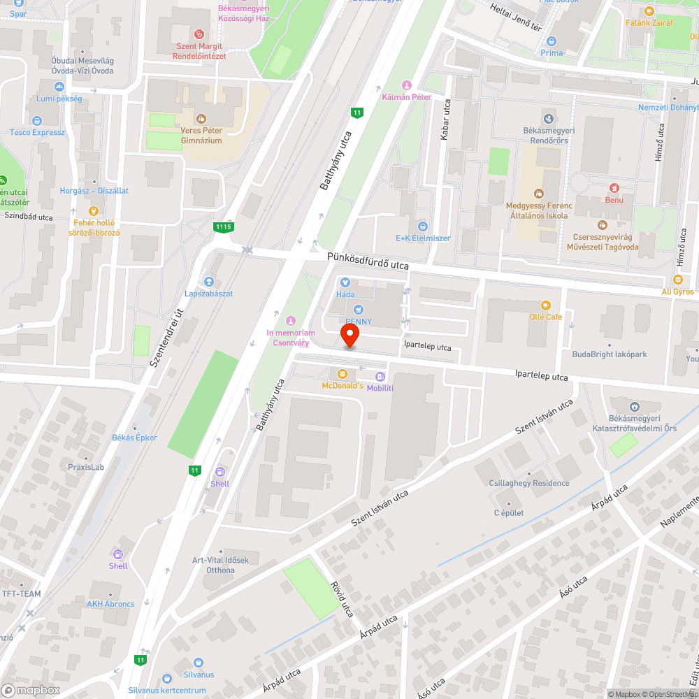 Rengeteg kátyú bejelentés helye