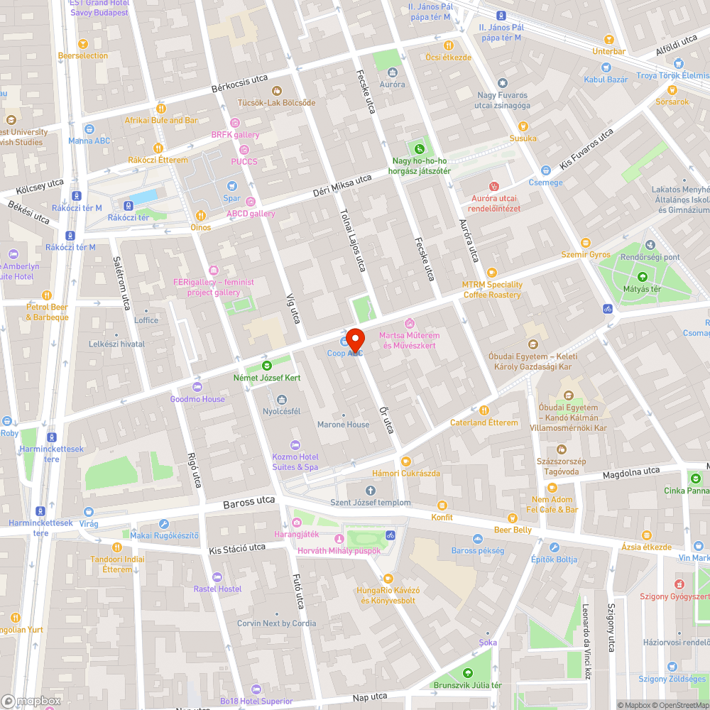 Életveszélyes kő erkélykorlát bejelentés helye