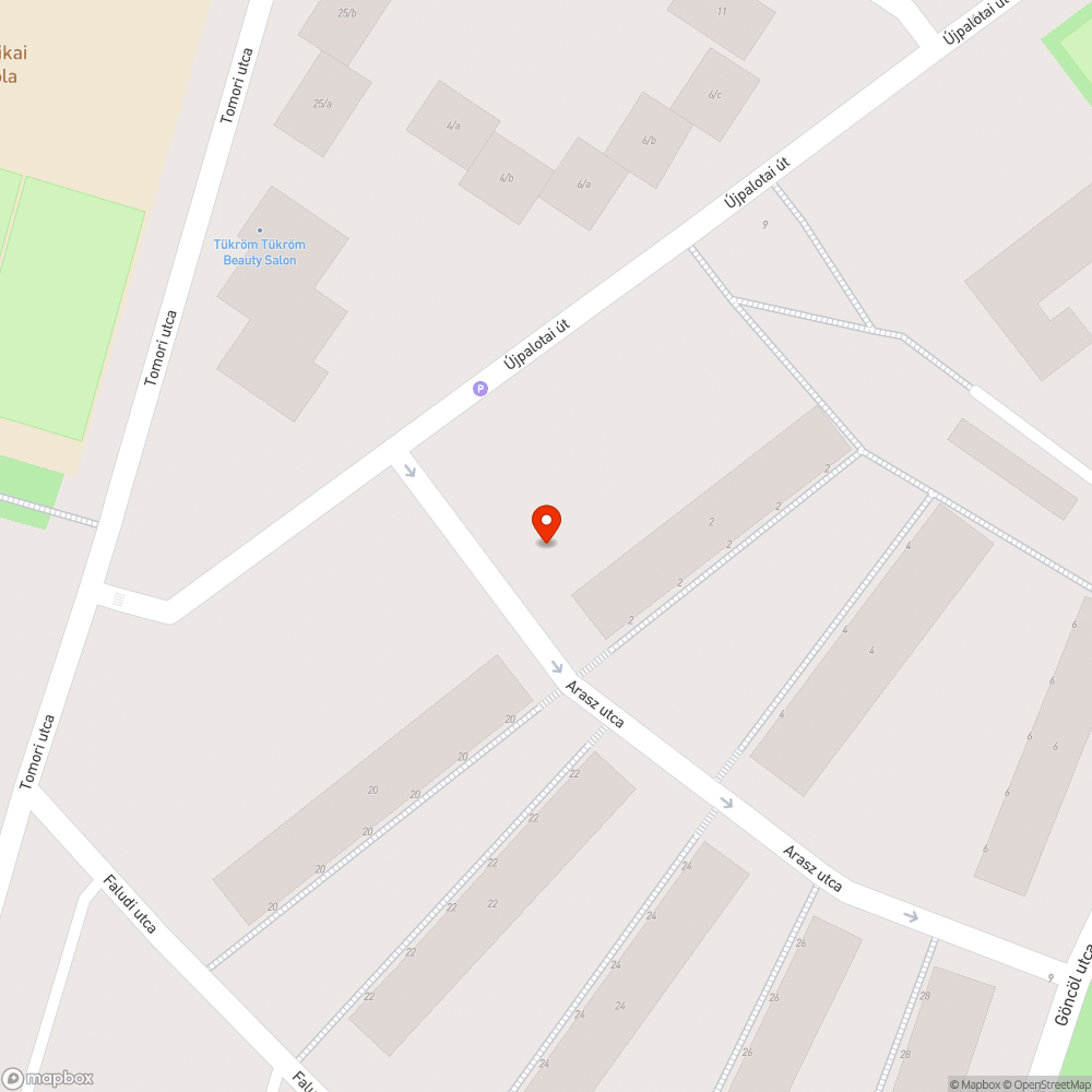 Elkopott és megrongált tábla bejelentés helye