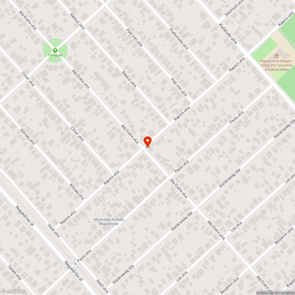 Horogkereszt graffiti //// 18. kerület bejelentés helye