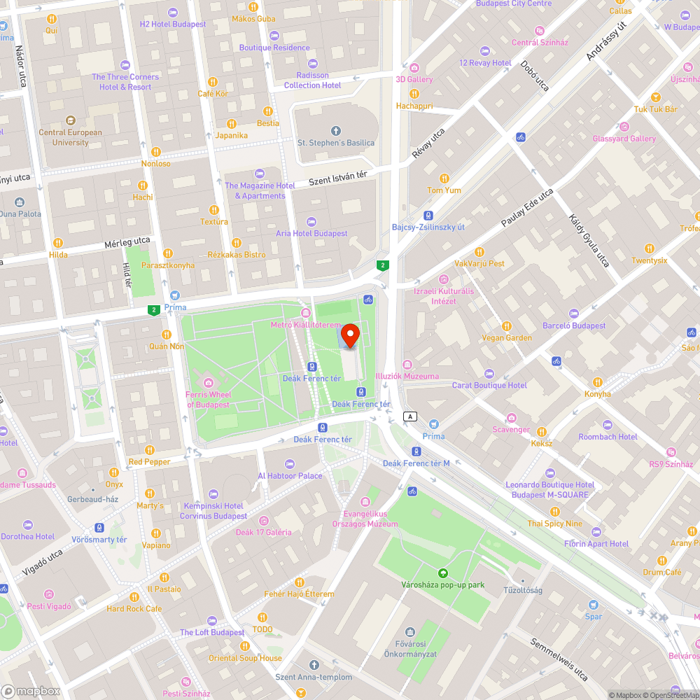 Nem égnek a lámpák az Akváriumnál bejelentés helye