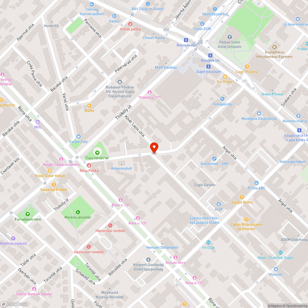 Nagytömegü szemét bejelentés helye