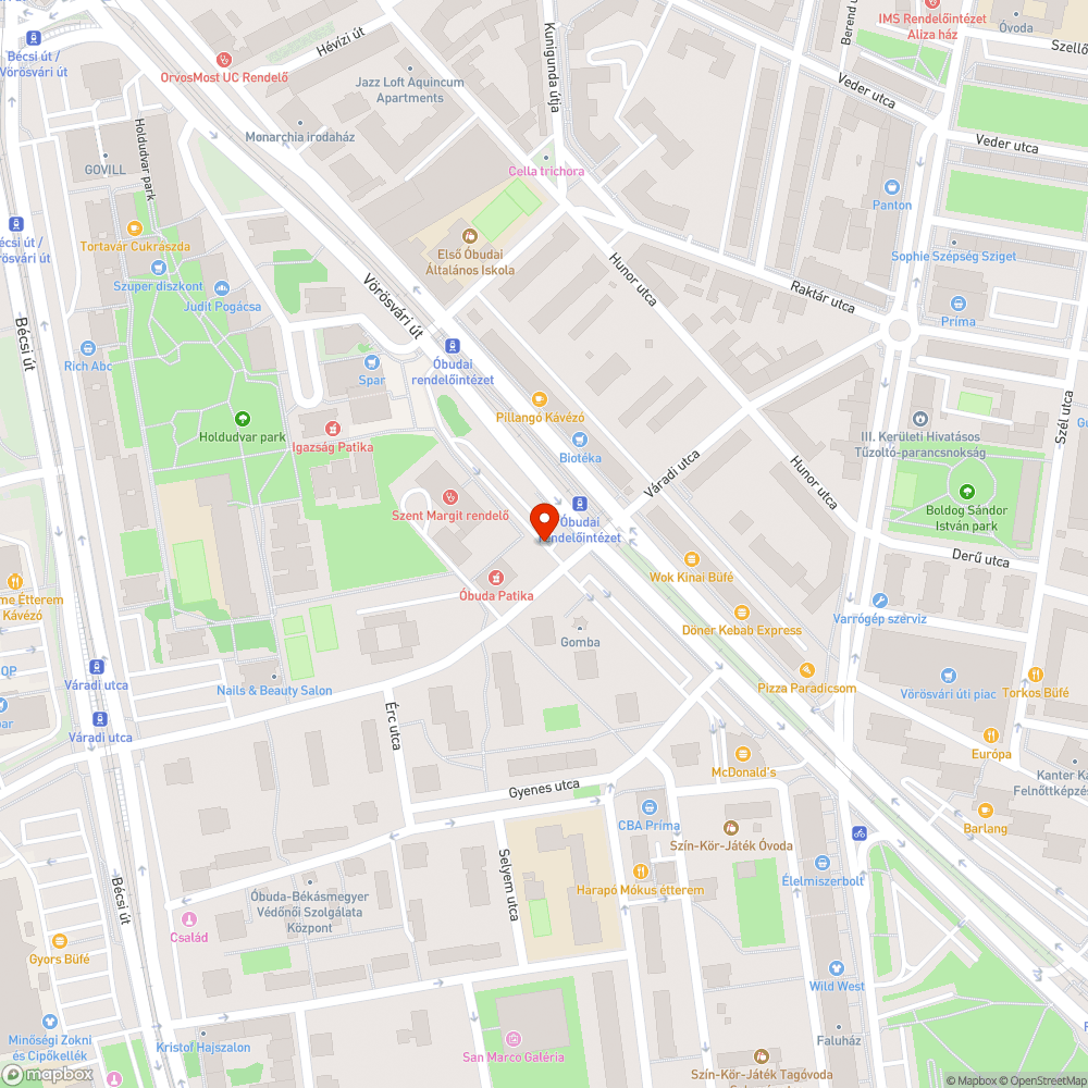 Megdőlt szemetes bejelentés helye