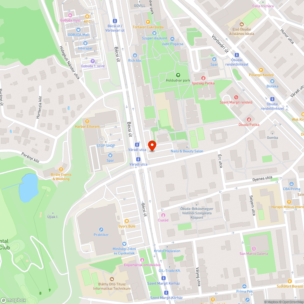 Benövő ágak bejelentés helye