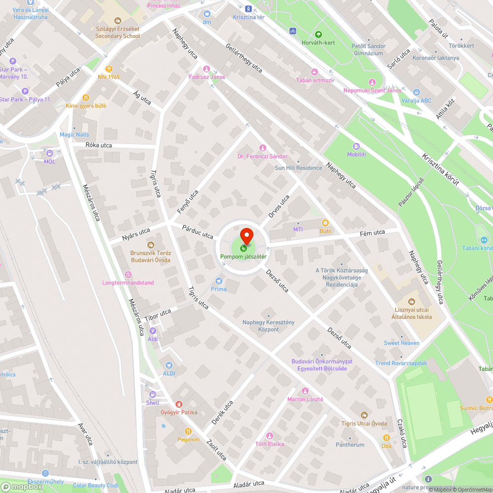 Koszos játszótér bejelentés helye