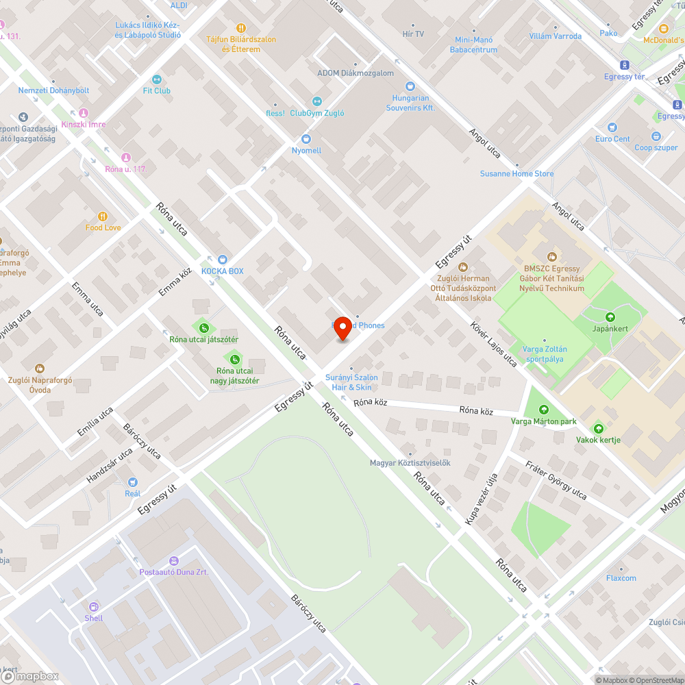 Kitört favédő oszlopok bejelentés helye