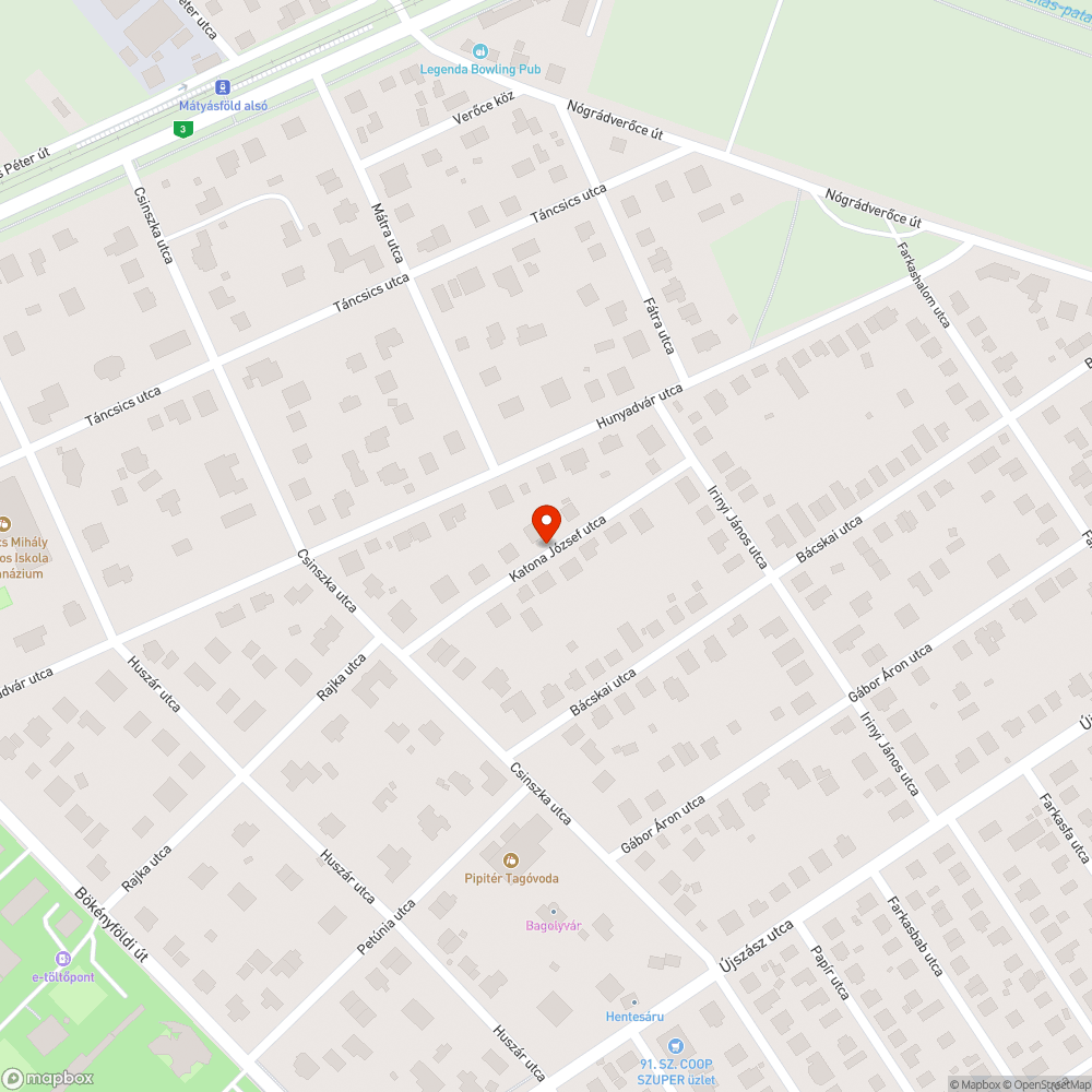 Elhagyott trabant bejelentés helye