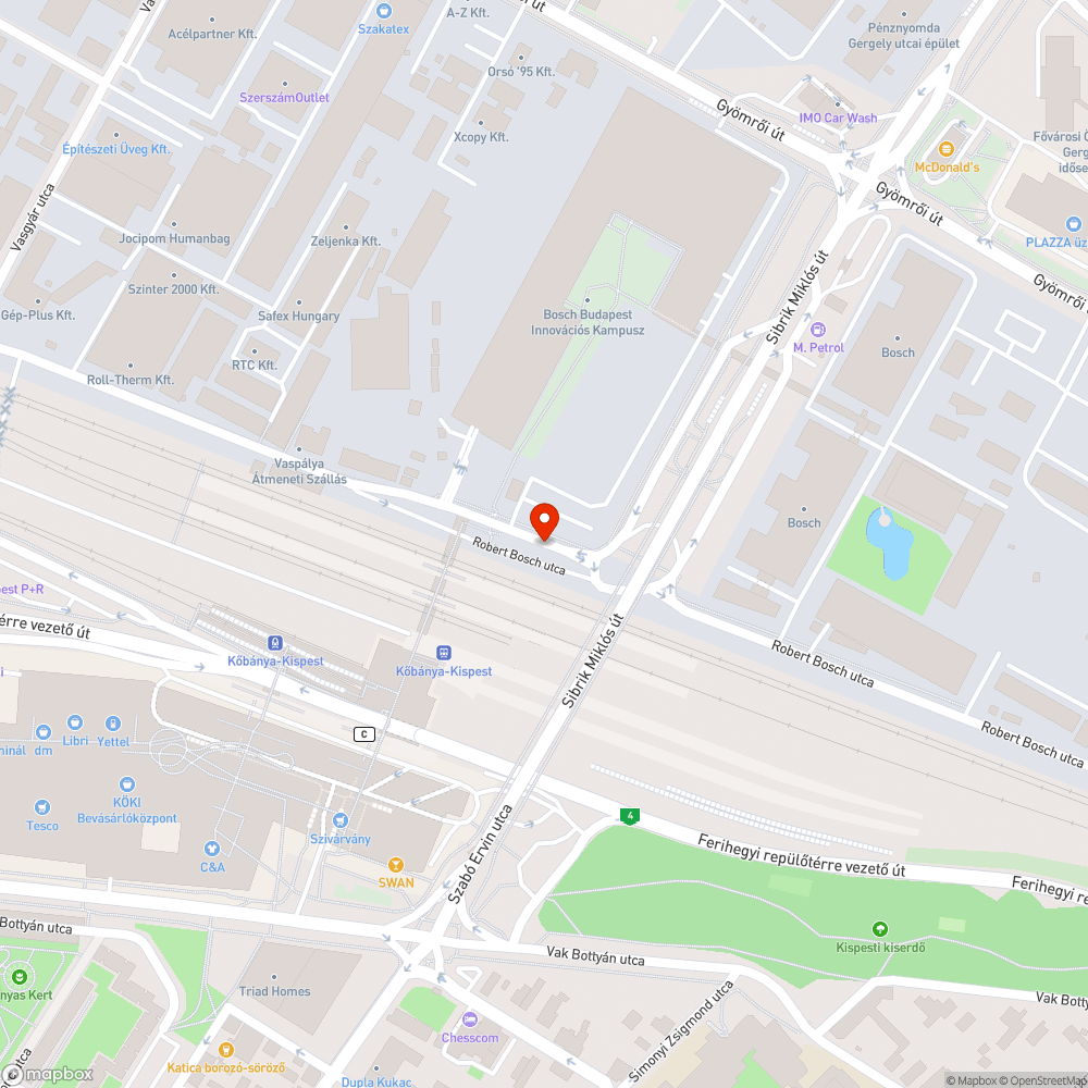 Elfordult P tábla bejelentés helye