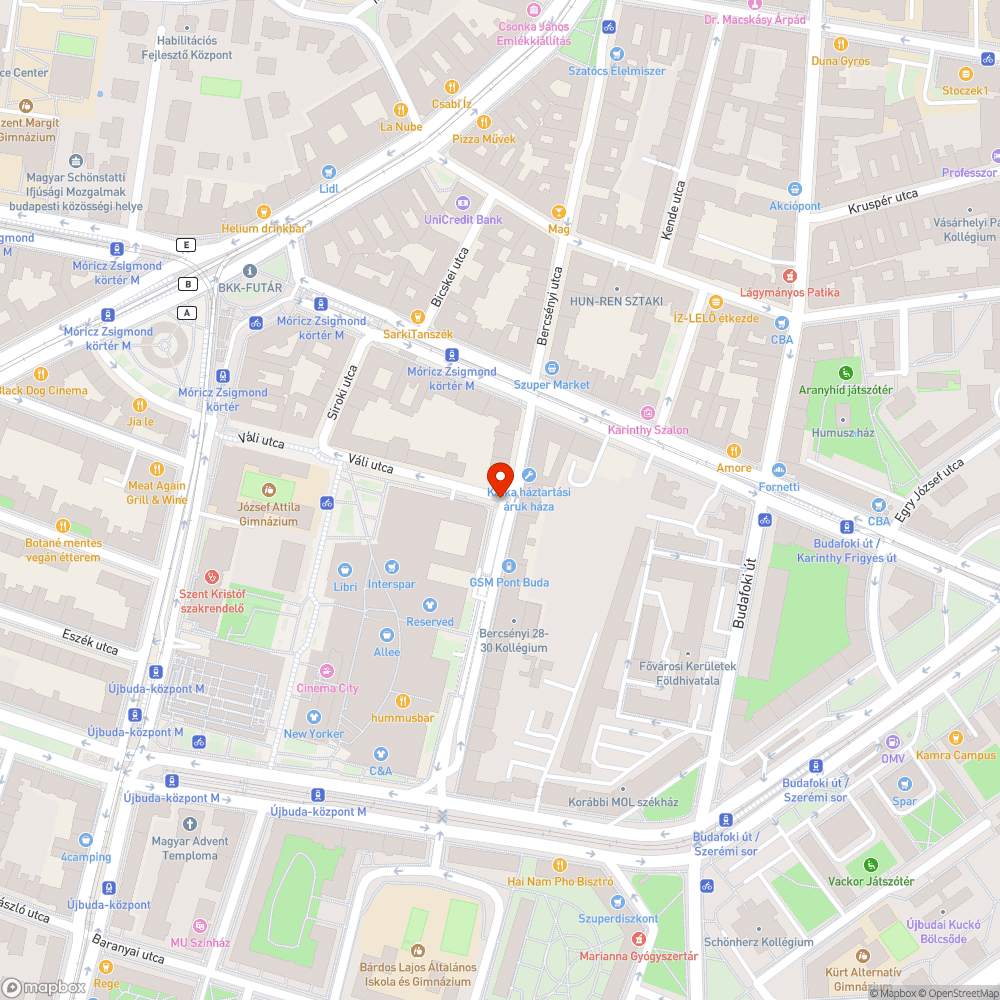 Régóta elszállítatlan zöldhulladék a Bercsényi utcában bejelentés helye