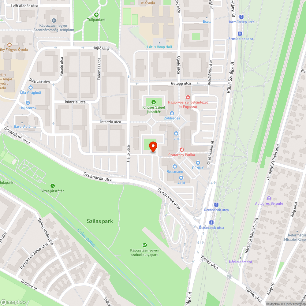 Balesetveszélyes kátyúk bejelentés helye