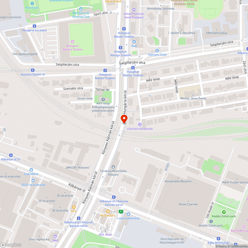 Üvegszilánkok, veszélyes korlát, kátyú bejelentés helye