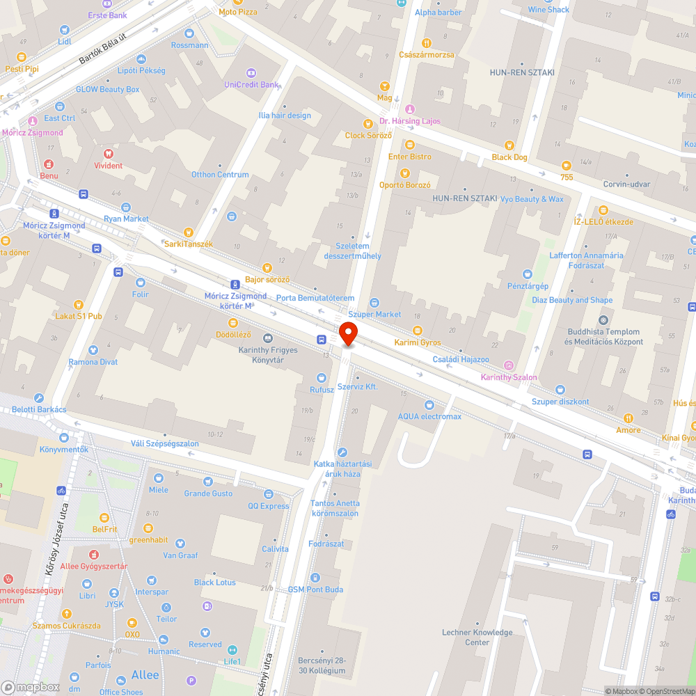 Felesleges elem bejelentés helye