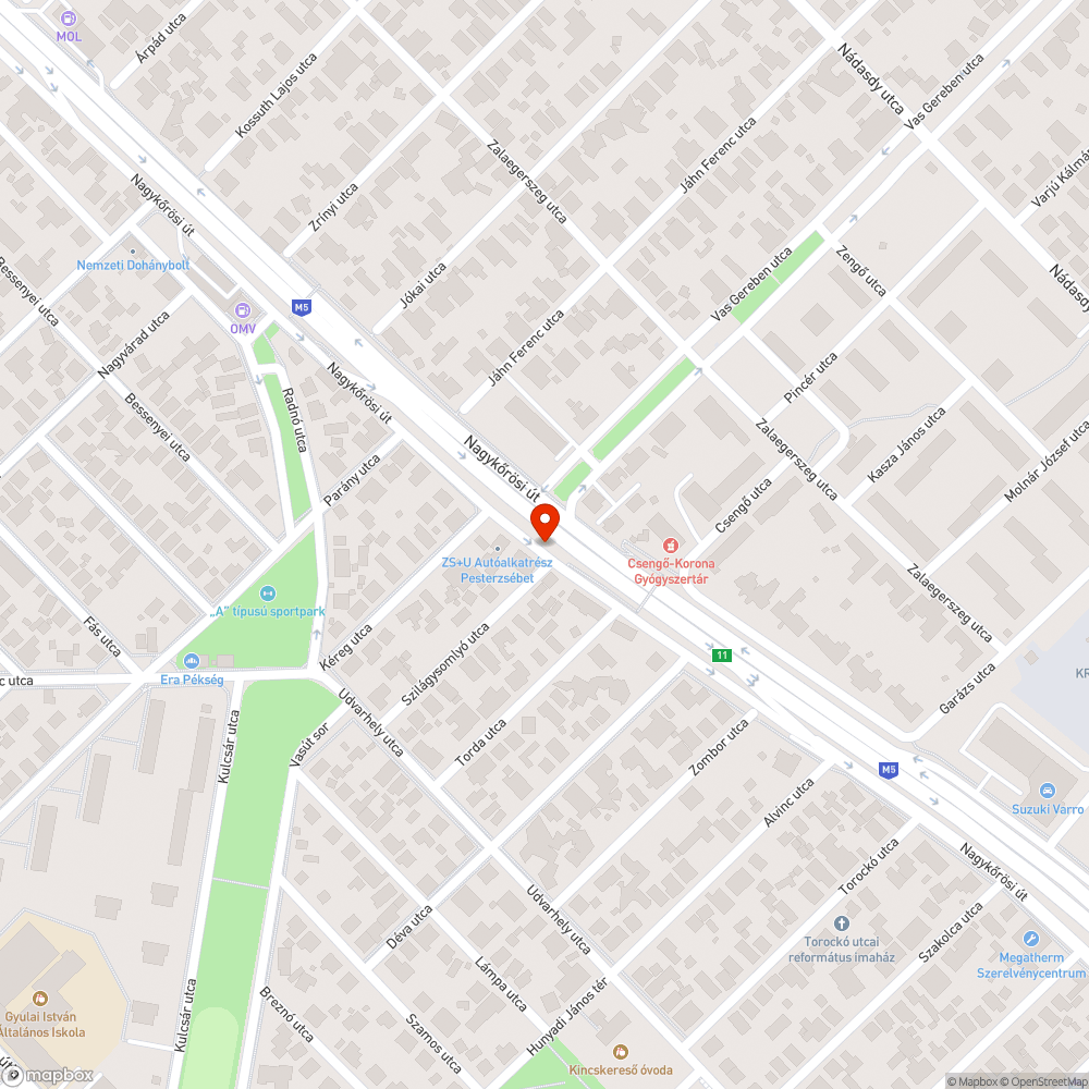 Nem működő leszállásjelző lámpa bejelentés helye