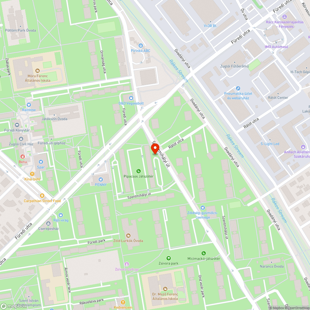 Teli konténer bejelentés helye