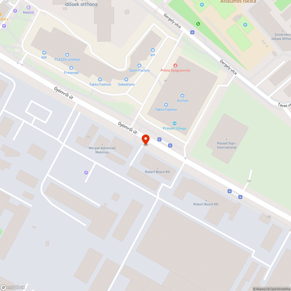 Lassan elfogyó Magyar Telekom szekrény körüli beton bejelentés helye