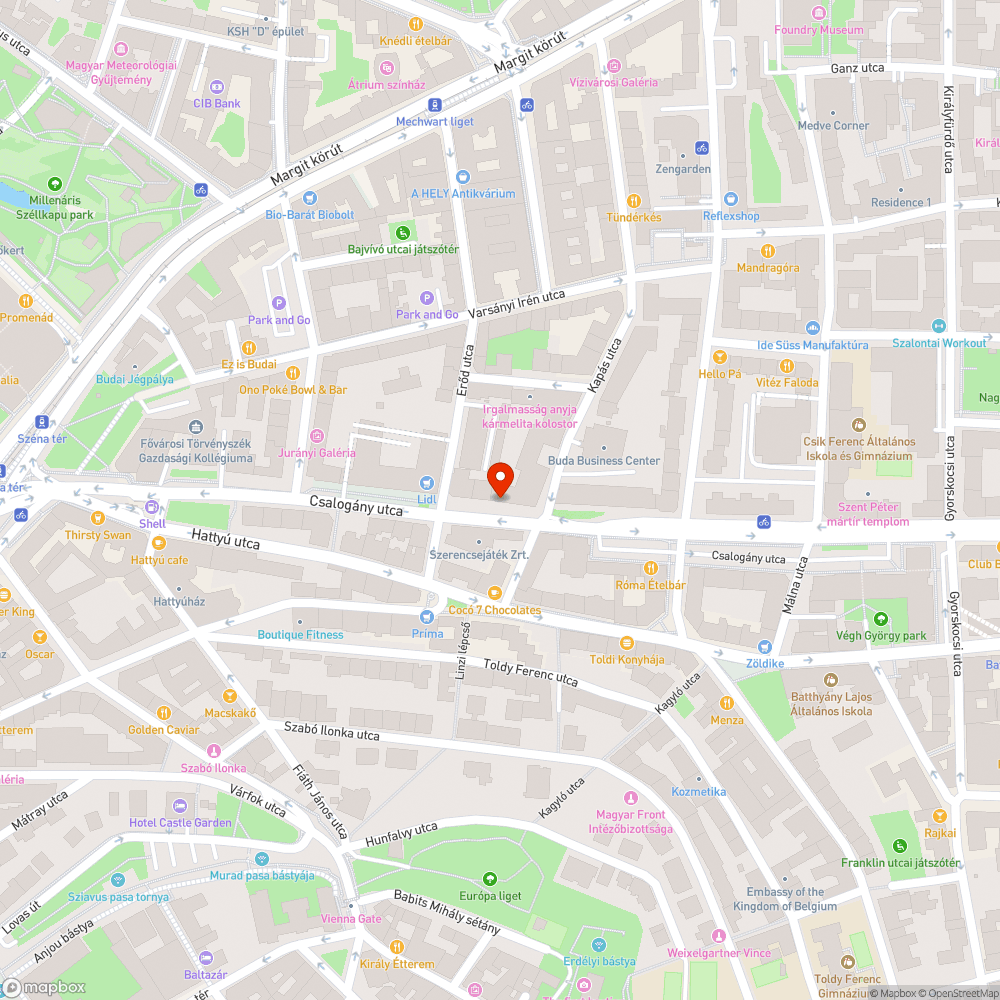 Teljesen elkopott kerékpáros nyom bejelentés helye