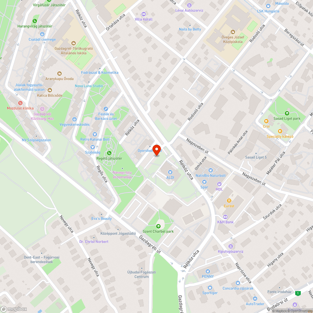 Faültetés kérése bejelentés helye