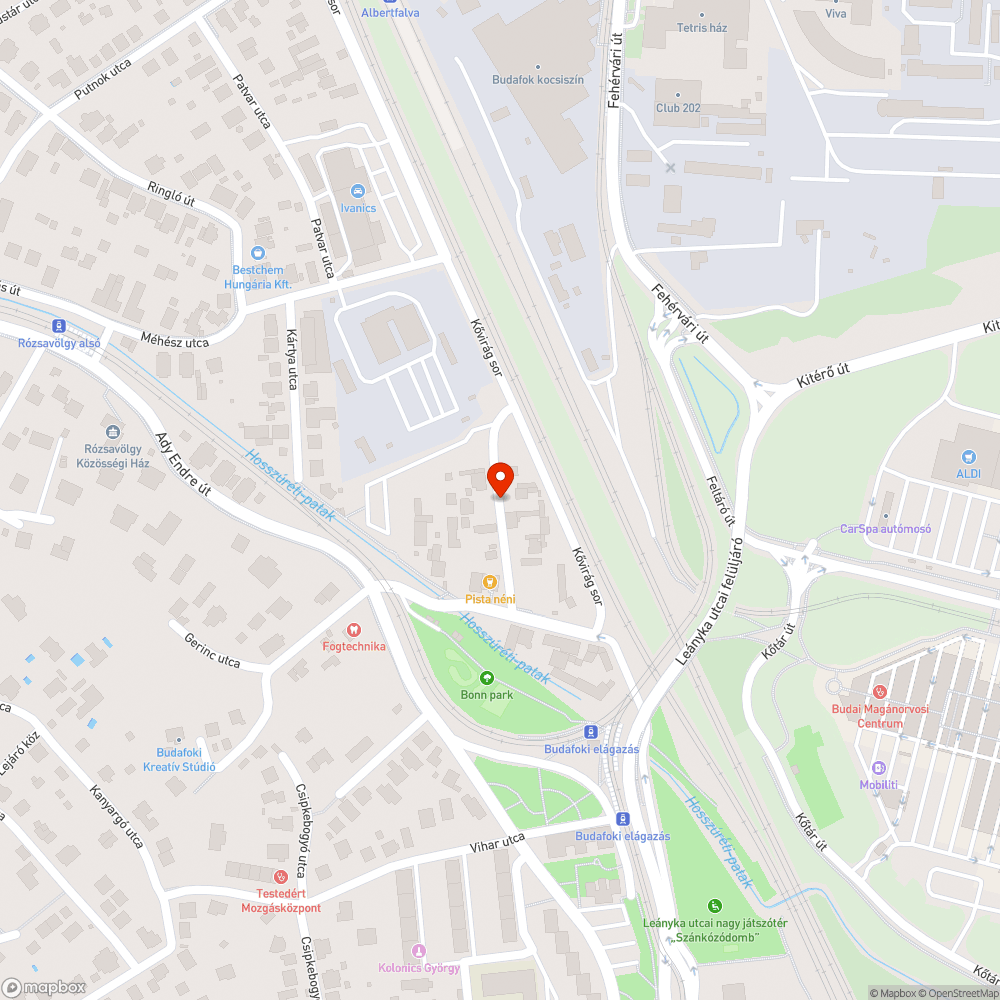 Járdán parkolás bejelentés helye