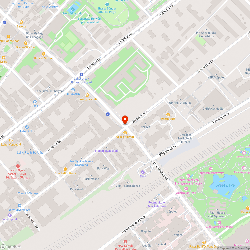 Kerékpáros szemmel bejelentés helye