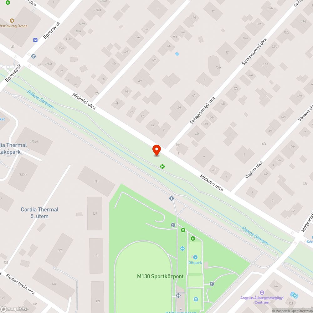 Kidőlt ivókút bejelentés helye