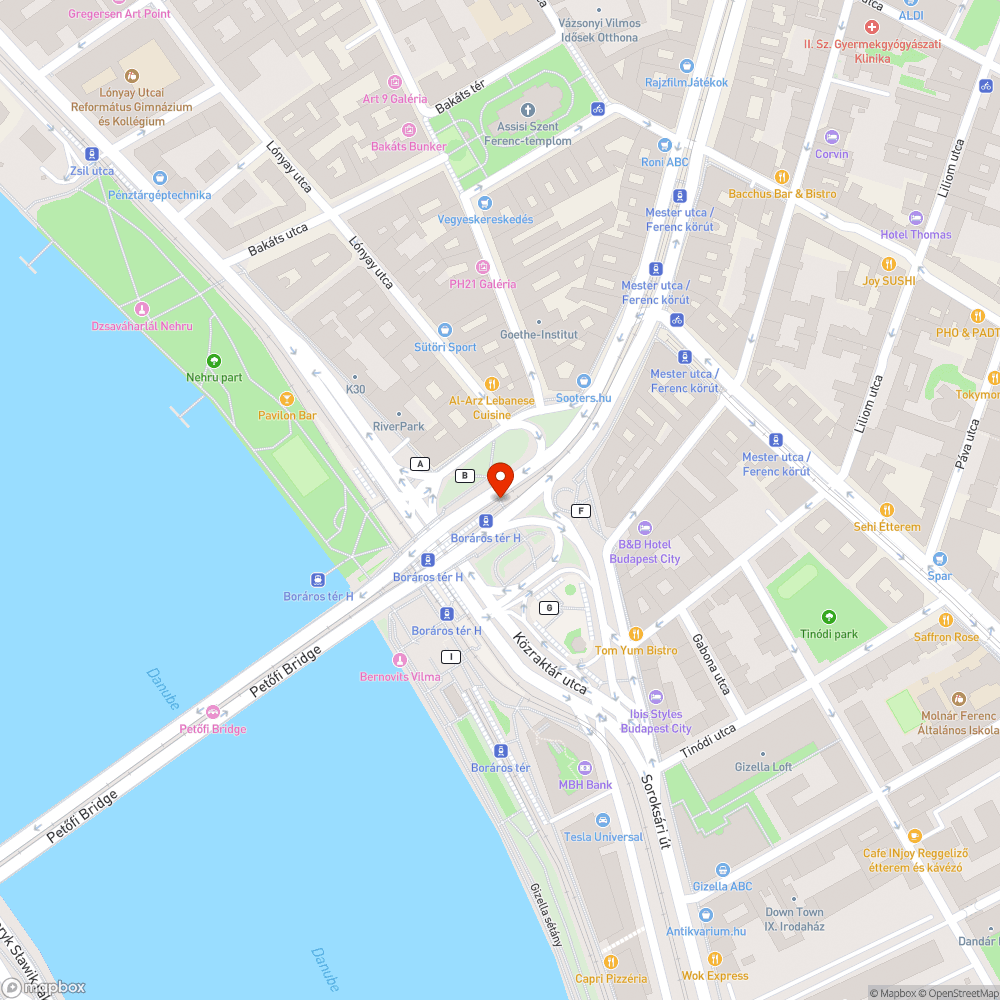 Nem műkodő információs tábla bejelentés helye