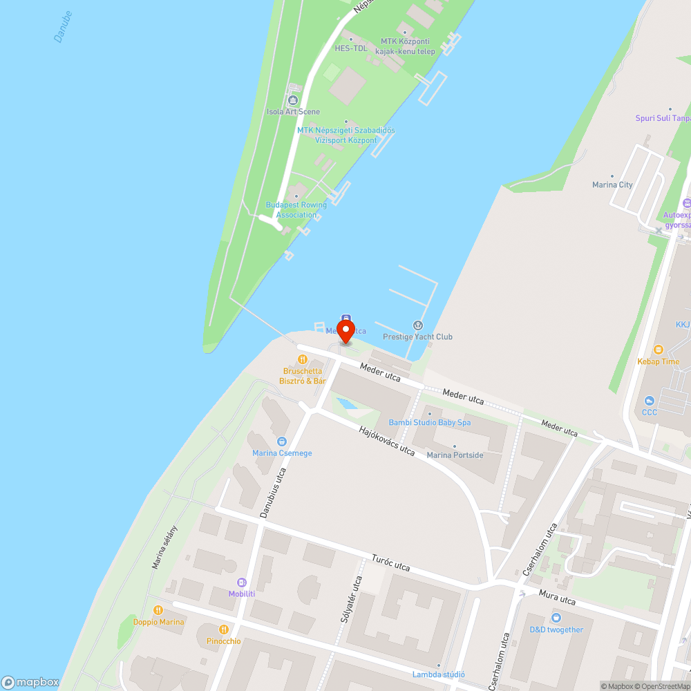 Szemetes kikötő bejelentés helye