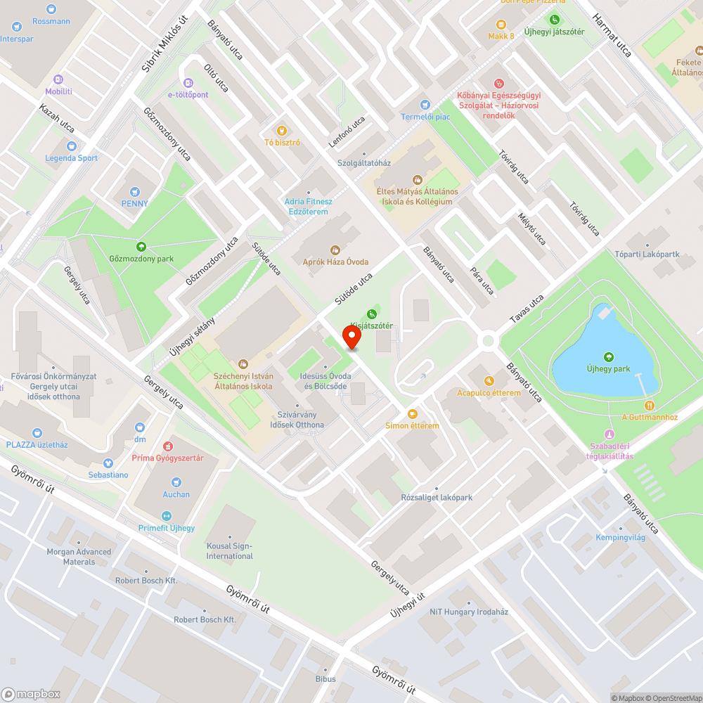 Elfordult egyirányú közúti tábla bejelentés helye