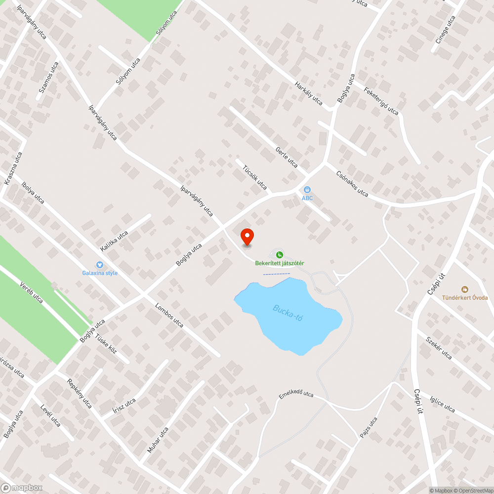 Játszótéri mászóka javításra szorul bejelentés helye