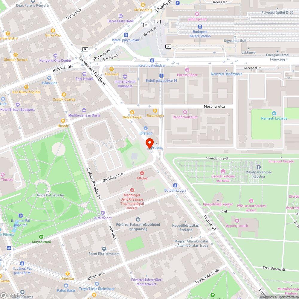 Elfordult tábla bejelentés helye