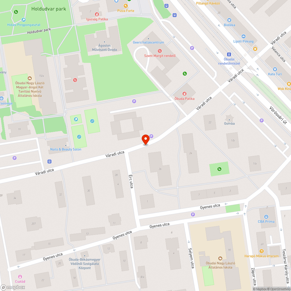 Megsüllyedt fedlap bejelentés helye