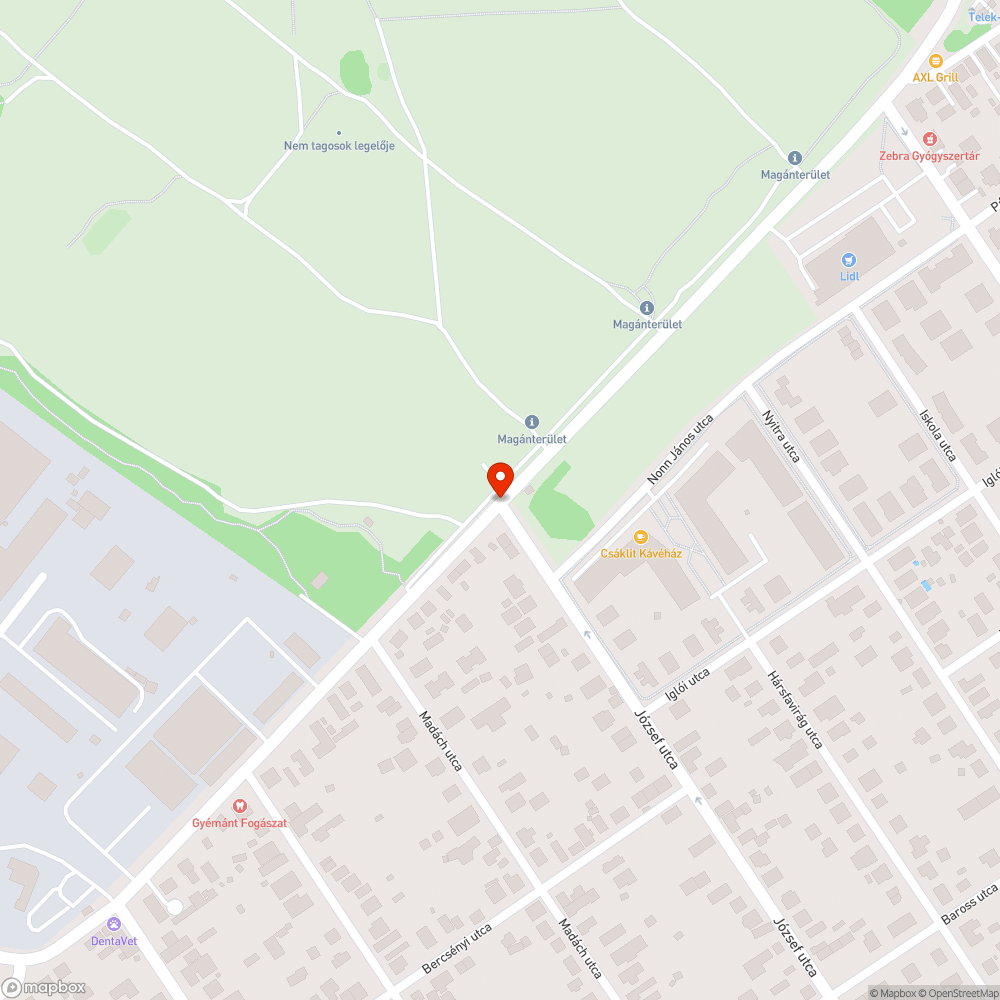 Elfordult tükör bejelentés helye