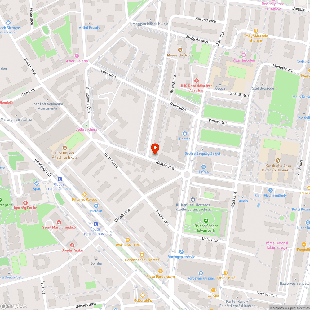 Olvashatatlan utcanévtábla bejelentés helye