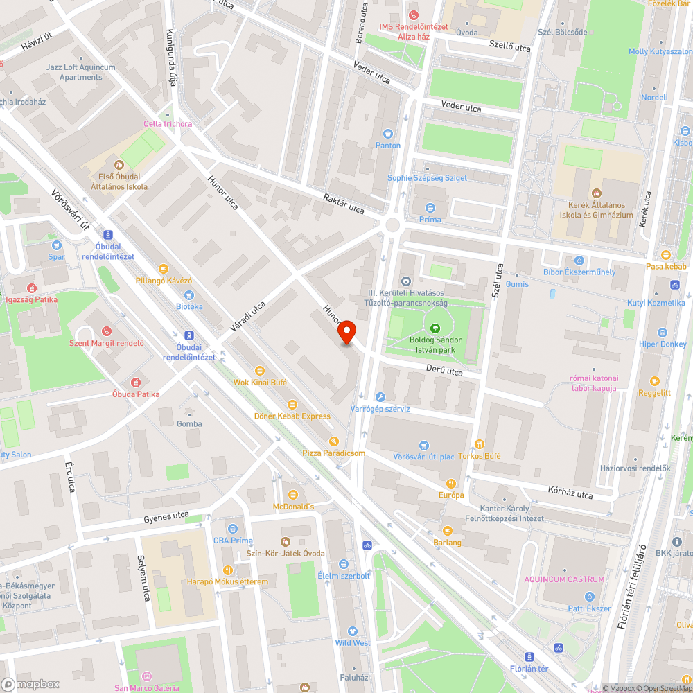 Kopott utcanévtábla bejelentés helye