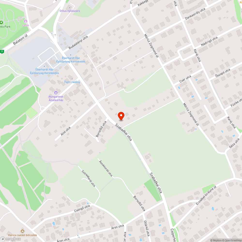 Kátyú halom (aknamező) bejelentés helye