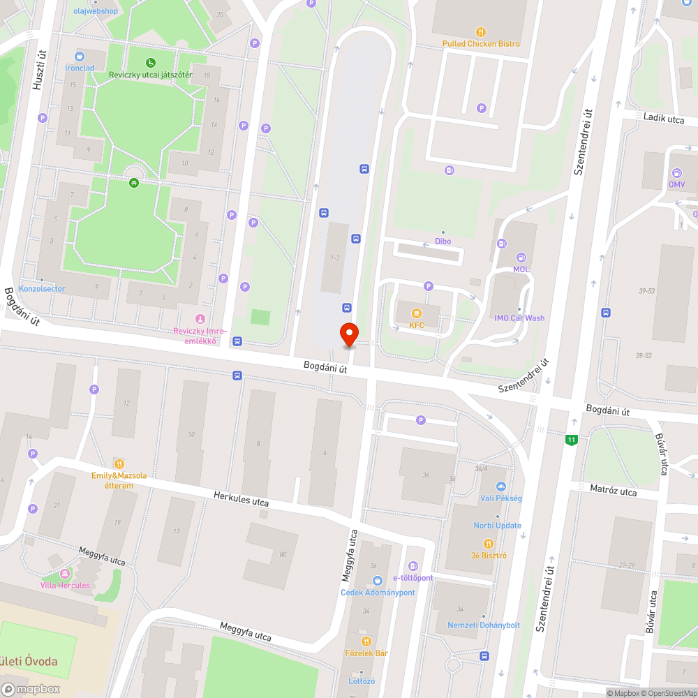 Sérült, süllyedt fedlap bejelentés helye