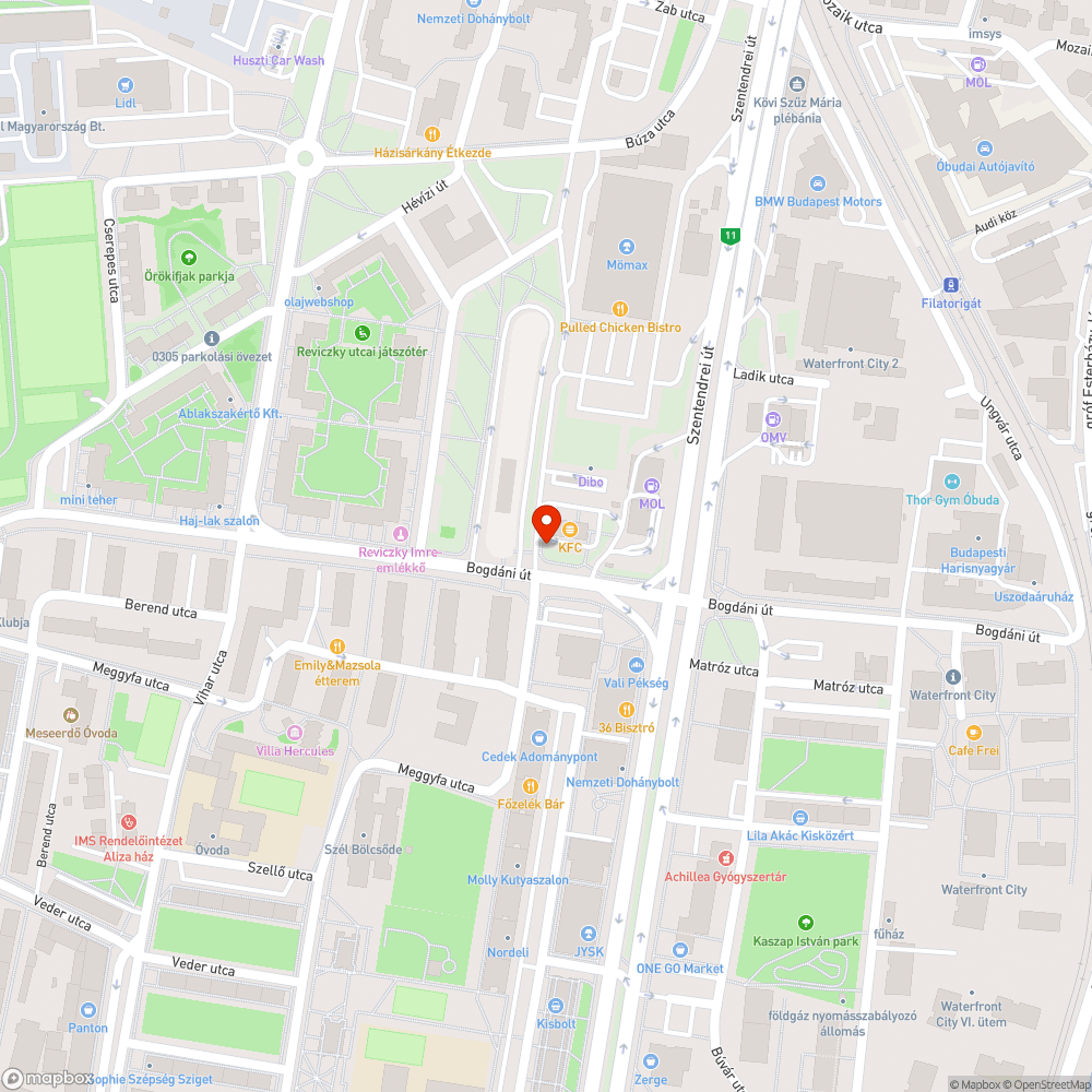 Megsüllyedt fedlap bejelentés helye