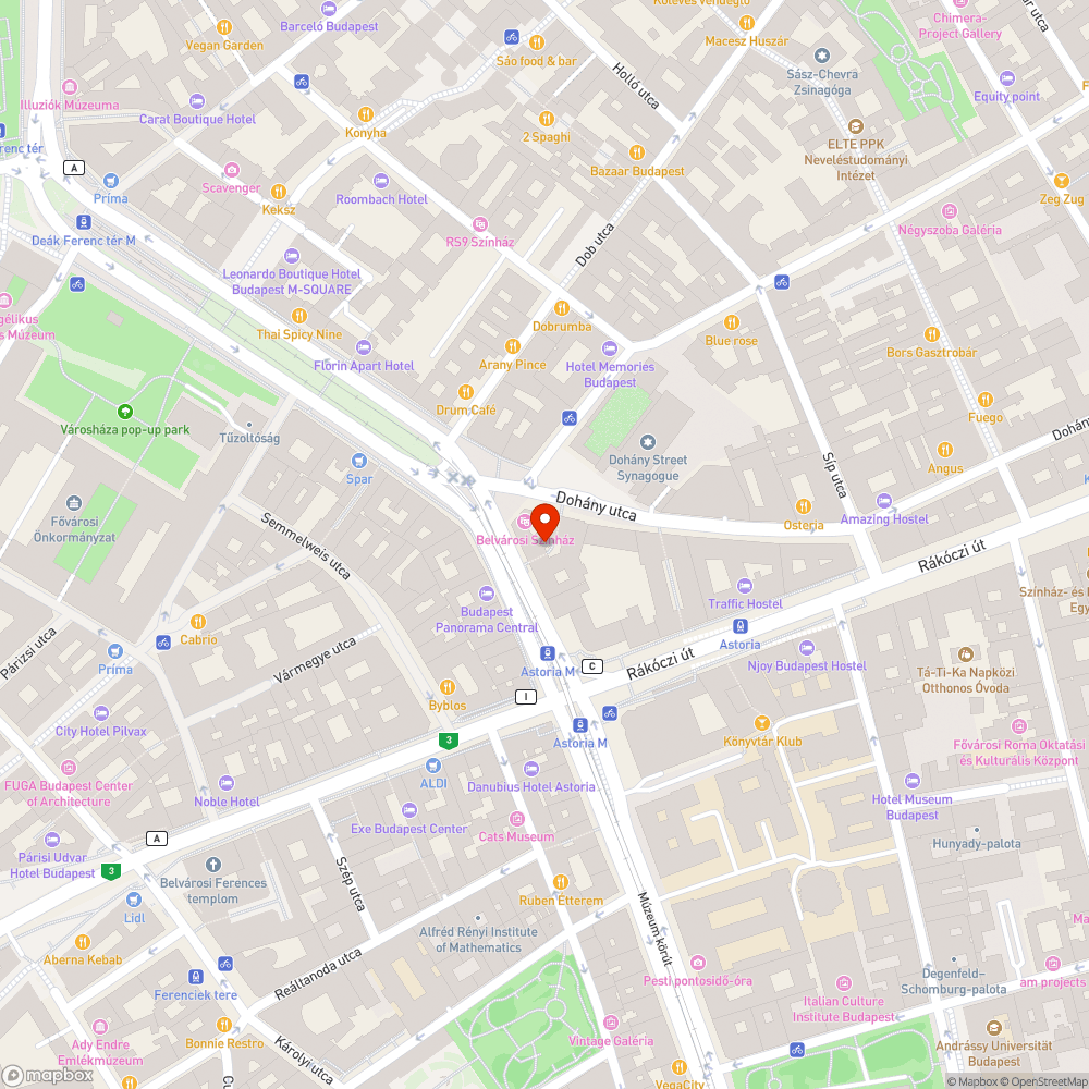 Hiányzó utcakövek bejelentés helye